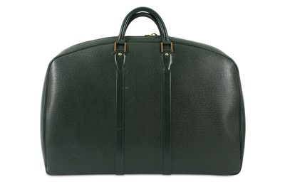 Lot 165 - Louis Vuitton Green Taiga Helanga Travel Bag 55