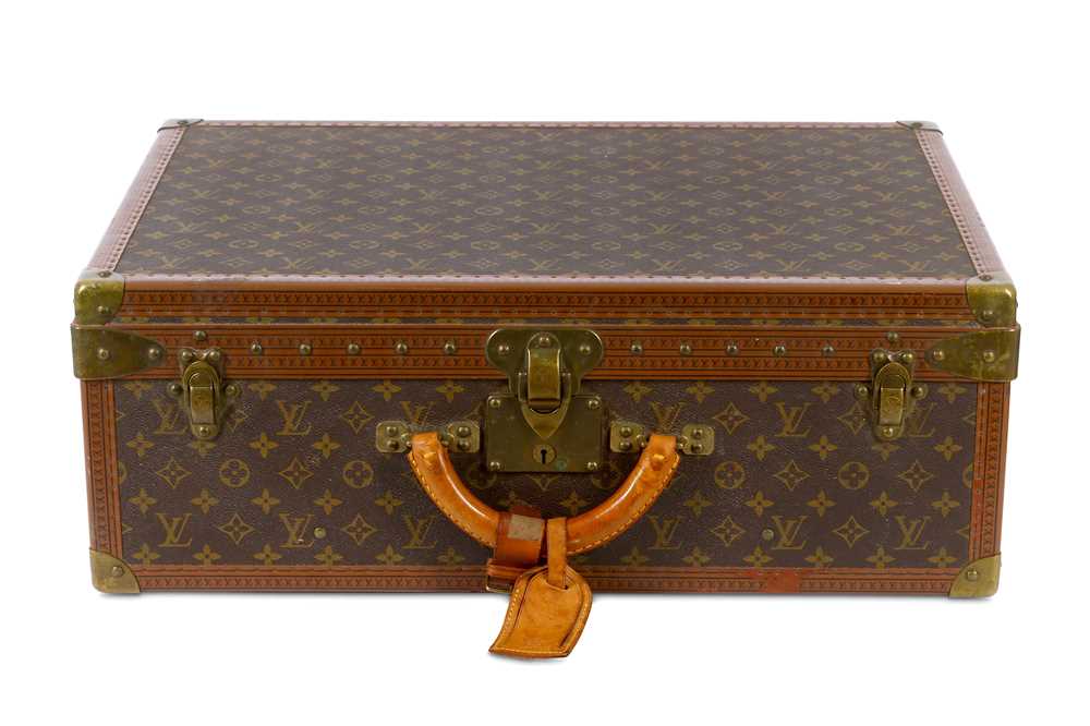 Sold at Auction: Alzer 60 Vintage Louis Vuitton Monogram Suitcase