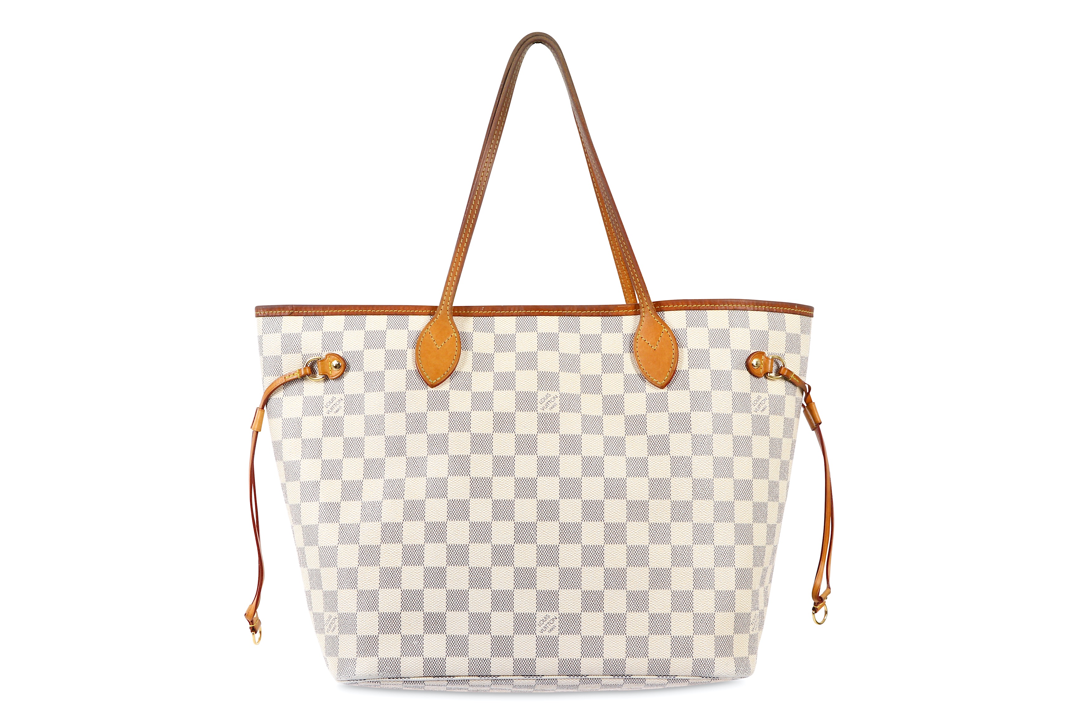 Lot 350 Louis Vuitton Damier Azur Neverfull MM