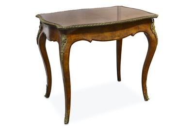 Lot 270 - A late 19th Century French burr and figured...