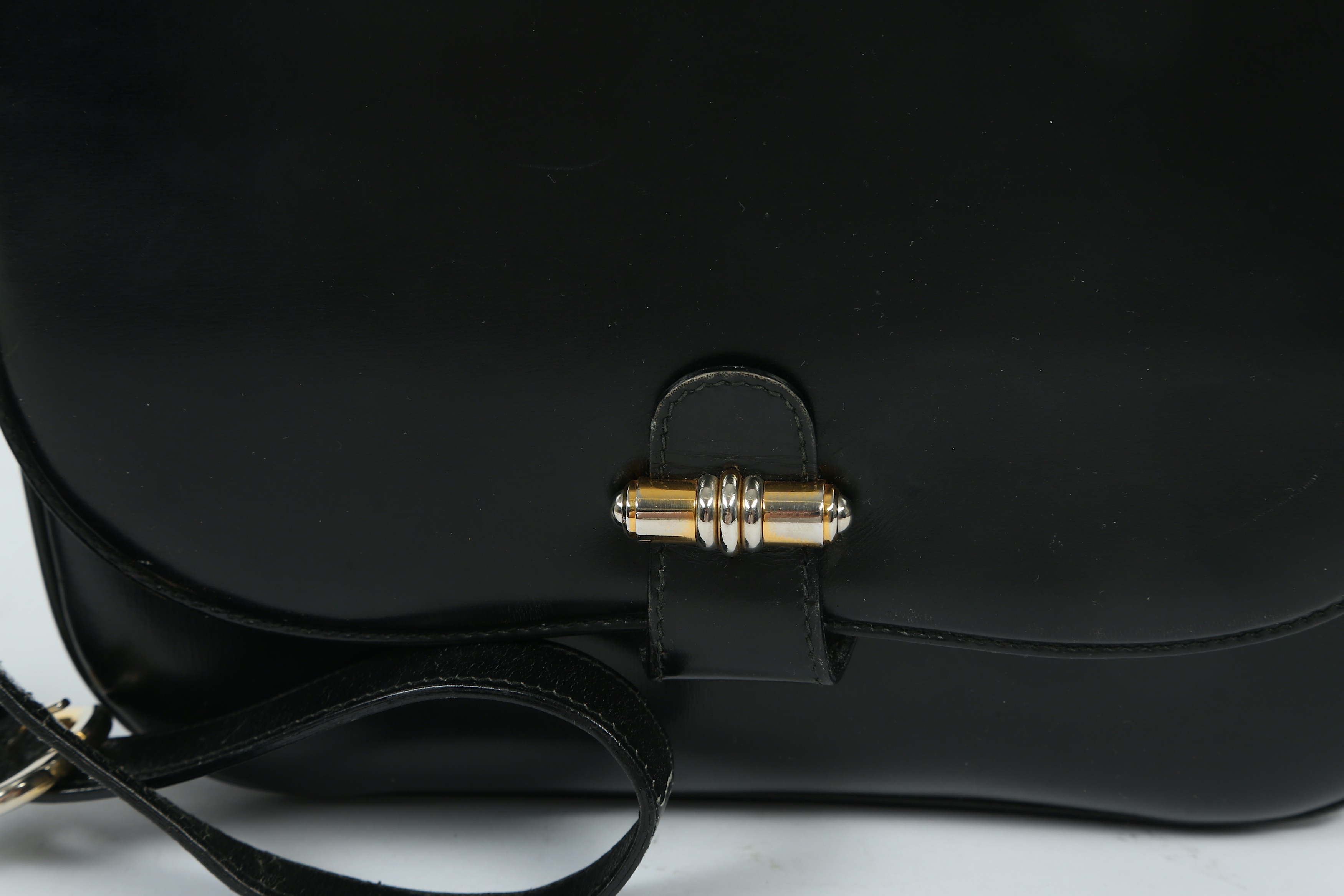 Lot 407 - Gucci Vintage Black Shoulder Bag