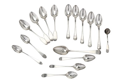 Lot 90 - A mixed group of sterling silver flatware...