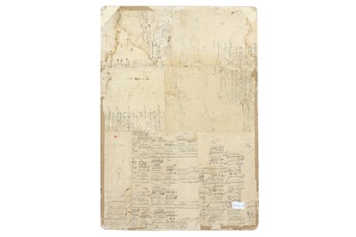 Lot 286 - A LARGE EQUESTRIAN PORTRAIT OF MAHARAJA FATEH SINGH OF MEWAR (r. 1884-1921)