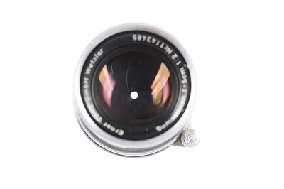 Lot 95 - A Leitz 5cm f/2 Summicron Lens
