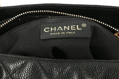 Lot 393 - Chanel Black Caviar Petite Shopping Tote (PST)