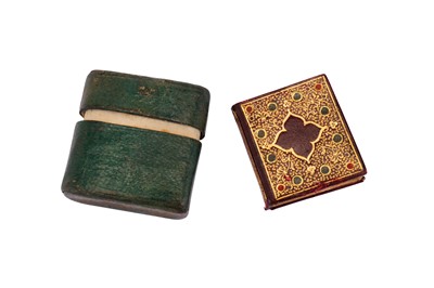 Lot 232 - Miniature Book.- Miniature Blank paper 'Sketch' Book, early 20th century blank 'sketch' book