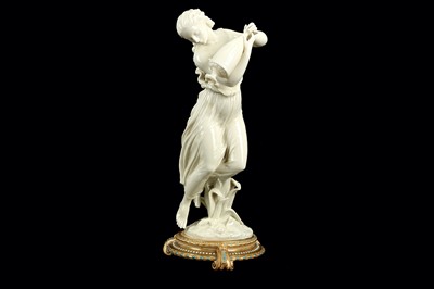 Lot 160 - A 19th Century French ivory glazed classical...