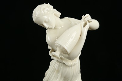 Lot 160 - A 19th Century French ivory glazed classical...