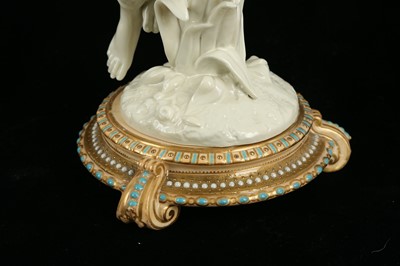 Lot 160 - A 19th Century French ivory glazed classical...