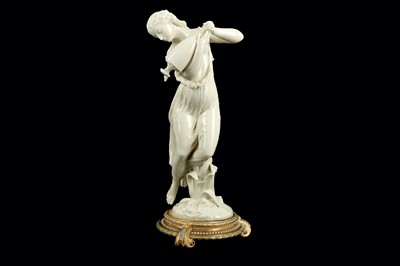 Lot 160 - A 19th Century French ivory glazed classical...