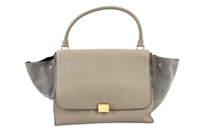 Lot 185 - Celine Grey Trapeze Bag