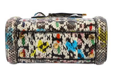 Lot 296 - Alexander McQueen Python Mini Heroin Bag