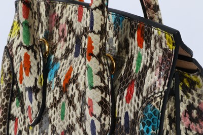 Lot 296 - Alexander McQueen Python Mini Heroin Bag