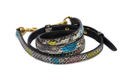 Lot 296 - Alexander McQueen Python Mini Heroin Bag