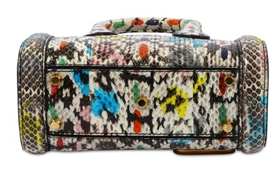 Lot 296 - Alexander McQueen Python Mini Heroin Bag