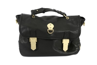 Lot 404 - Mulberry Black Leather Tilly Satchel