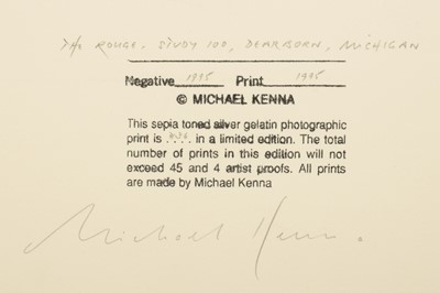 Lot 58 - Michael Kenna b.1953