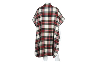 Lot 247 - Burberry Tartan Reversible Cape - one size