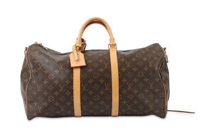 Lot 365 - Louis Vuitton Monogram Bandouliere Keepall 50