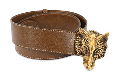 wolf head gucci belt