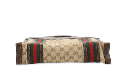Lot 208 - Gucci Vintage Supreme Web Monogram Shopper Tote