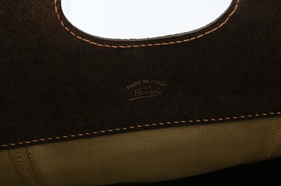 Lot 208 - Gucci Vintage Supreme Web Monogram Shopper Tote