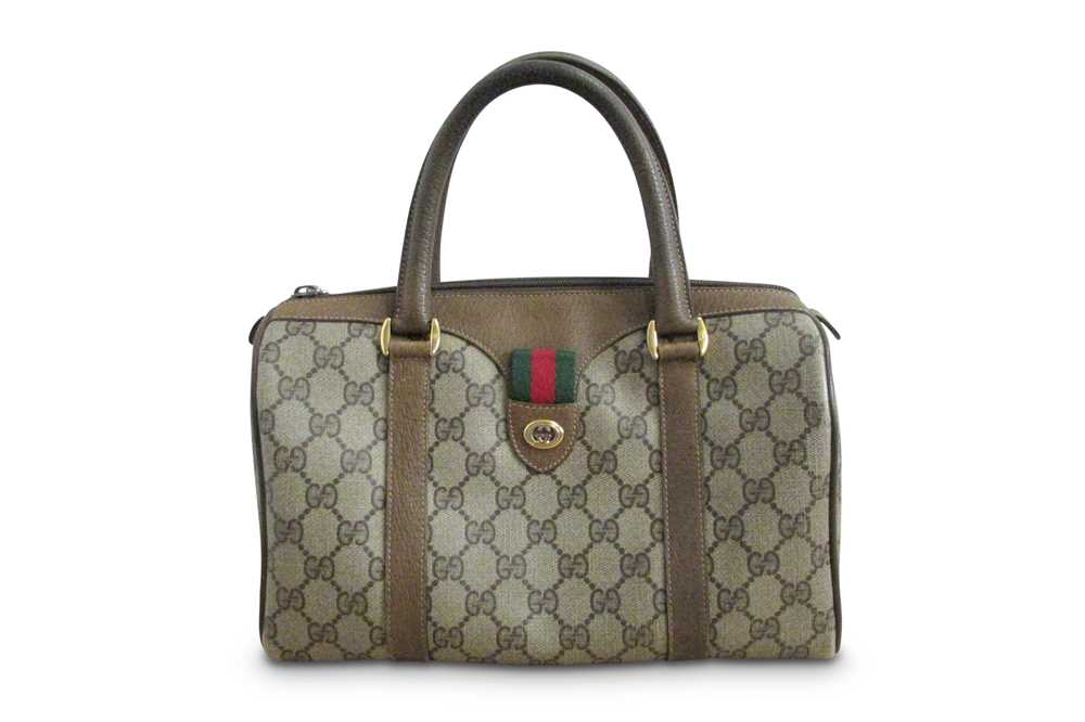 Lot 135 - Gucci Vintage Supreme Boston Bag