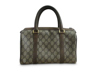 Lot 135 - Gucci Vintage Supreme Boston Bag