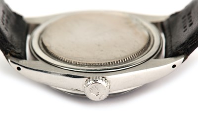 Lot 58 - ROLEX. A MEN'S STAINLESS STEEL MANUAL...