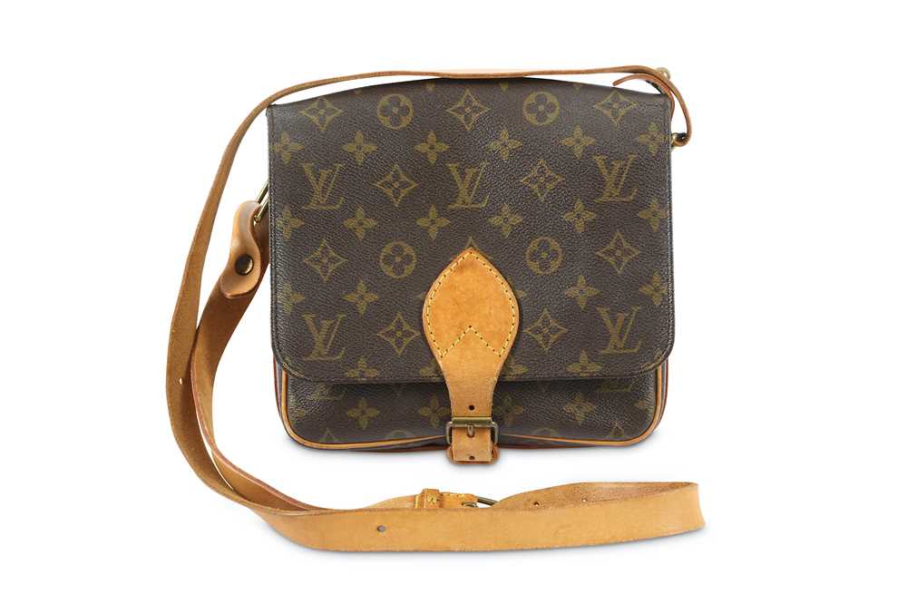 Sold at Auction: LOUIS VUITTON Monogram Cartouchiere MM Crossbody Bag