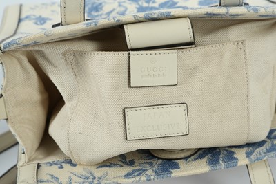 Lot 300 - Gucci Herbarium Canvas Satchel