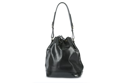 Lot 450 - Louis Vuitton Black Epi Noe GM