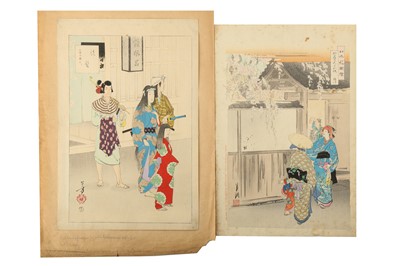 Lot 659 - A COLLECTION OF JAPANESE WOODBLOCK PRINTS.