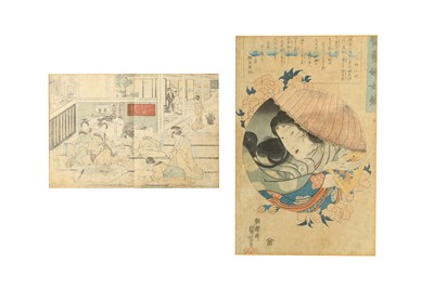 Lot 666 - A LARGE GROUP OF JAPANESE WOODBLOCK PRINTS.