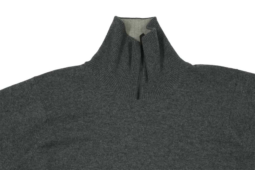 Lot 194 - Hermes Men's Reversible Cashmere Sweater