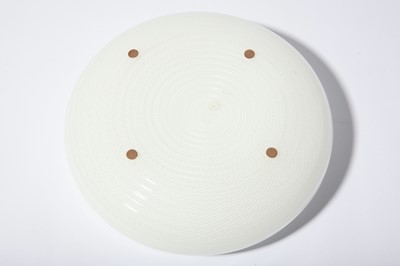 Lot 118 - SEGUSO: A latticino circular bowl, Murano,...
