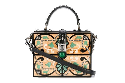 Lot 326 - Dolce and Gabbana Embellished Ornate Box Bag