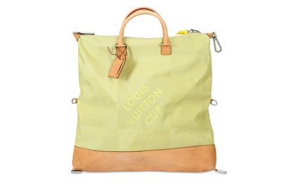 Lot 176 - Louis Vuitton Jaune America's Cup Cube Bag