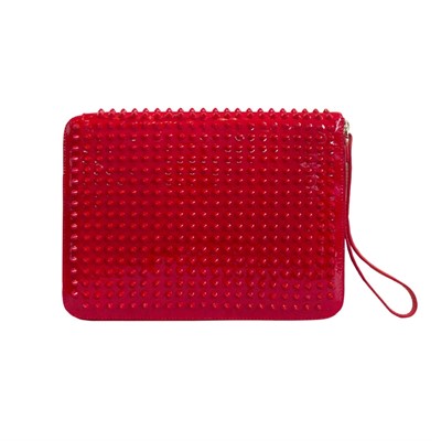 Lot 246 - Christian Louboutin Red Spike Cris iPad Case