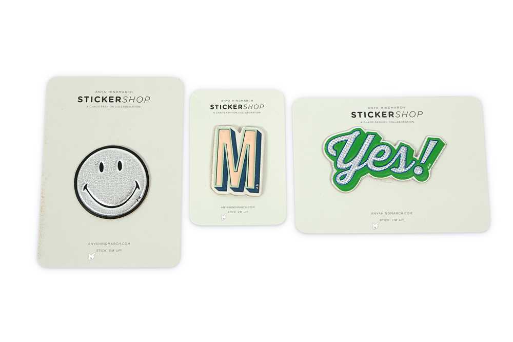 Lot 198 - Three Anya Hindmarch Stickers