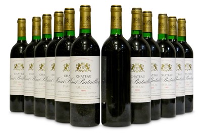 Lot 165 - Chateau Haut Batailley 1995 in Open Original Wooden Case