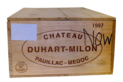Lot 90 - Chateau Duhart-Milon 1997 in Original Wooden Case.