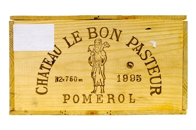 Lot 78 - Chateau Le Bon Pasteur 1995 in Original Wooden Case