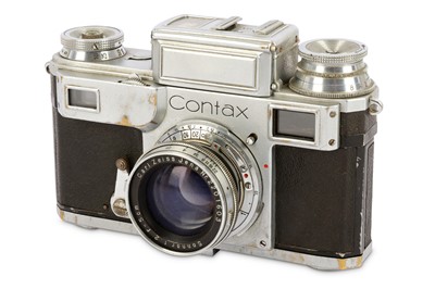 Lot 283 - A Zeiss Ikon Contax III Rangefinder Camera