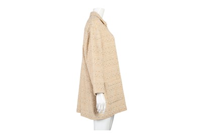 Lot 152 - Chanel Apricot Jacket - Size 38