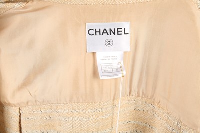 Lot 152 - Chanel Apricot Jacket - Size 38