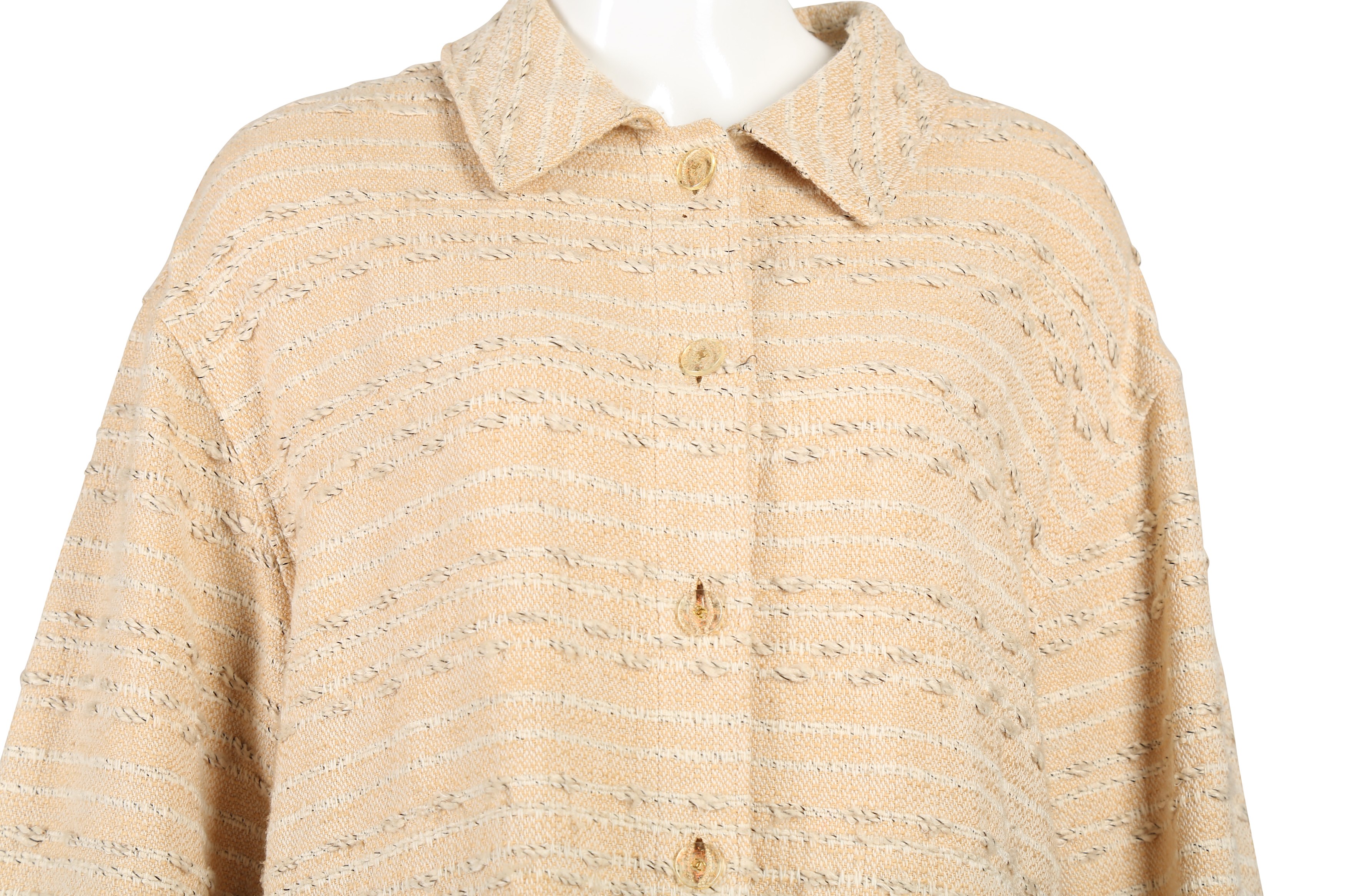 Lot 152 Chanel Apricot Jacket Size 38