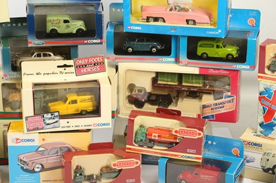 Lot 584 - A large collection of boxed modern Corgi vehicles