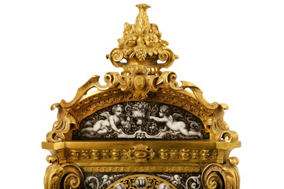 Lot 172 - A LATE 19TH CENTURY FRENCH GILT BRONZE AND...