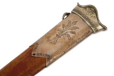 Lot 145 - AN 18TH / 19TH CENTURY OTTOMAN  DAGGER WITH...